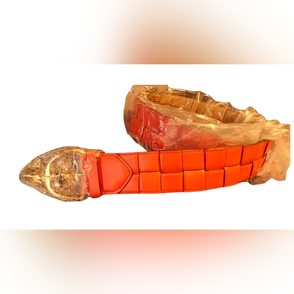 MICHAEL KORS Woven Leather Belt - Picture 4 of 6